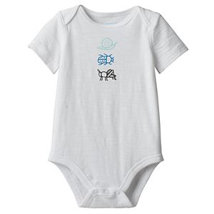 Baby Boy Jumping Beans® Bug Graphic Slubbed Bodysuit