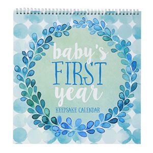 C.R. Gibson Baby's First Year Keepsake Calendar