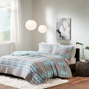 Madison Park 3-piece Cameron Coverlet Set