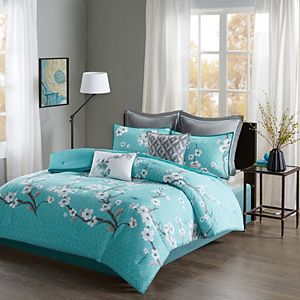 Madison Park 7-piece Isabella Duvet Cover Set