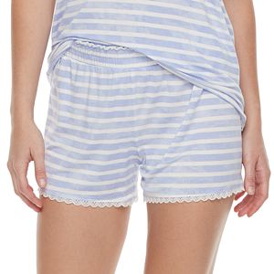 Women's SONOMA Goods for Life™ Pajamas: Essential Scallop Hem Shorts