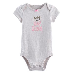 Baby Girl Jumping Beans® Embellished Graphic Bodysuit