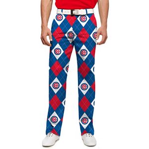 Men's Loudmouth Chicago Cubs Argyle Pants