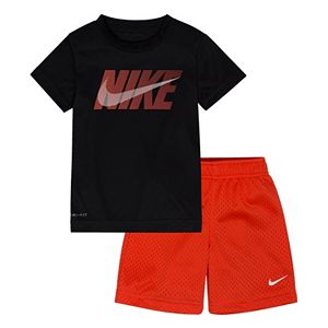 Boys 4-7 Nike Tee & Shorts Set