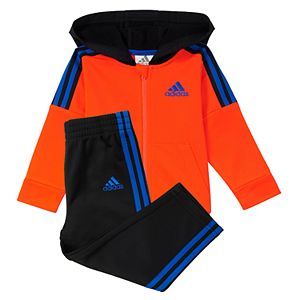 Baby Boy adidas Zip Hoodie & Pants Set