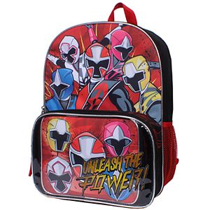 Power Rangers Backpack & Lunch Tote Set
