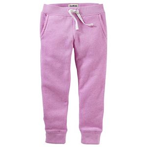 Baby Girl OshKosh B'gosh® Purple Fleece Jogger Pants