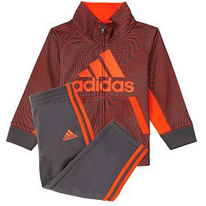 Baby Boy adidas Print Track Jacket & Pants Set