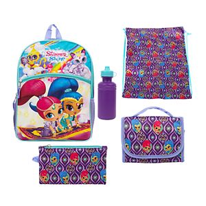 Kids Shimmer & Shine 5-pc. Backpack & Lunch Box Set