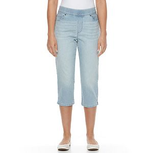 Petite Gloria Vanderbilt Avery Pull-On Capris