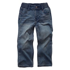 Toddler Boy Levi's Knit Light Wash Pull On Jeans