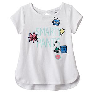 Toddler Girl Jumping Beans® Graphic Patches Cutout Tee