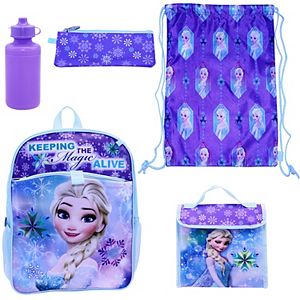 Disney's Frozen Elsa 5-pc. Backpack Set