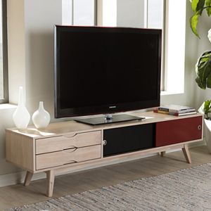 Baxton Studio Mid-Century Modern TV Stand
