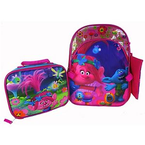 Dreamworks Trolls Poppy Backpack & Lunch Bag Set