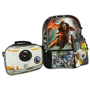 Star Wars: Episode VII The Force Awakens Graphic Backpack & Lunch Bag Set