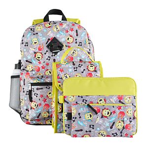 Kids 6-pc. Emoji Icon Backpack & Accessories Set