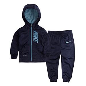 Baby Boy Nike Therma-FIT Hoodie & Jogger Pants Set