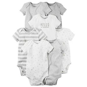 Baby Carter's 7-pk. Print, Graphic & Solid Bodysuits