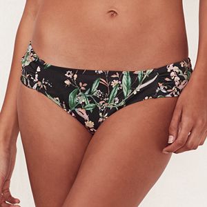 Women's LC Lauren Conrad Beach Shop Ruched Bikini Bottoms