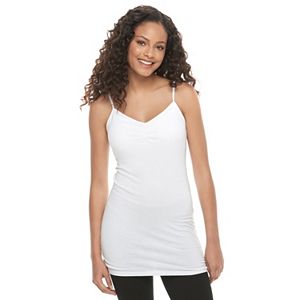 Juniors' SO® Solid Tunic Camisole