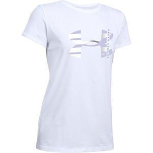 Women's Under Armour Big Logo Metallic Short Sleeve Graphic Tee