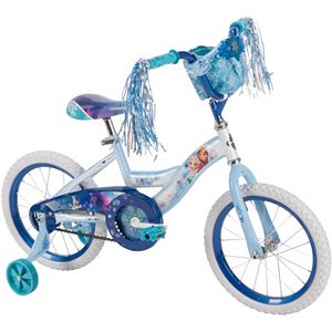 Disney's Frozen Anna & Elsa Youth 16-Inch Bike with Handlebar Bag by Huffy