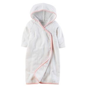 Baby Girl Carter's Striped Hooded Kimono Robe