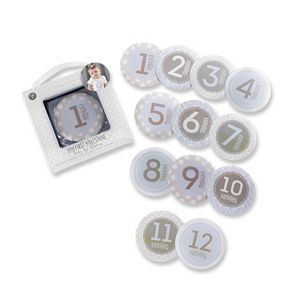 Baby Aspen My First Year Milestone Month Sticker Set
