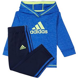 Baby Boy adidas Pullover Hoodie & Pants Set