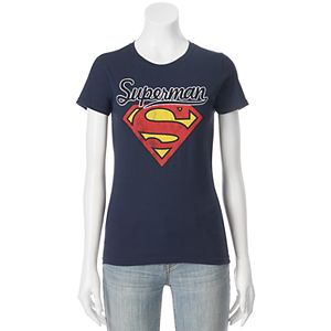 Juniors' DC Comics Superman Large Logo Graphic Tee