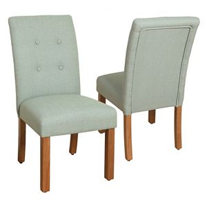 HomePop Tufted Parson Dining Chair 2-piece Set