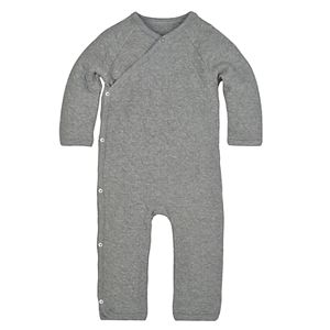 Baby Boy Burt's Bees Baby Organic Kimono Coverall