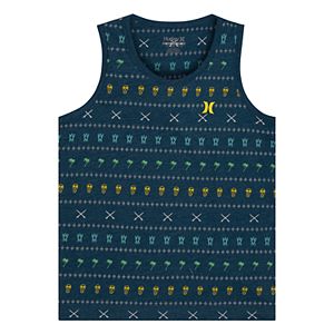 Boys 4-7 Hurley Patterned Tank Top