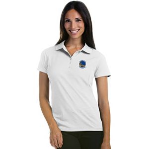 Women's Antigua Golden State Warriors Pique Xtra-Lite Polo