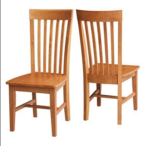 International Concepts Cosmo Mission Dining Chair 2-piece Set