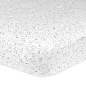 Gerber Patterned Fitted Crib Sheet