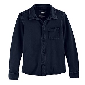 Boys 4-7x SONOMA Goods for Life™ Pique Button Down Shirt