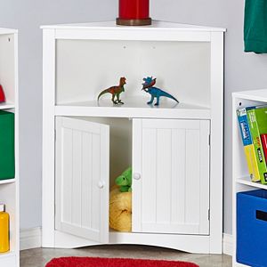 RiverRidge Kids 2-Door Corner Storage Cabinet