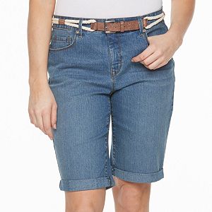 Women's Gloria Vanderbilt Joslyn Roll-Up Bermuda Shorts