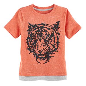 Boys 4-7x SONOMA Goods for Life™ Textured Layered Hem Graphic Tee