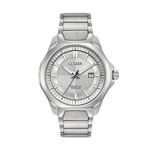 Citizen Eco-Drive Men's TI + IP Super Titanium Watch - AW1540-88A