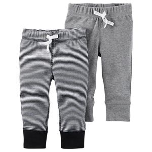 Baby Boy Carter's 2-pk. Striped & Solid Pants