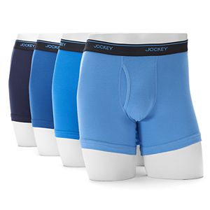 Men's Jockey 3-pack + 1 Bonus Essential Fit StayCool + Boxer Briefs