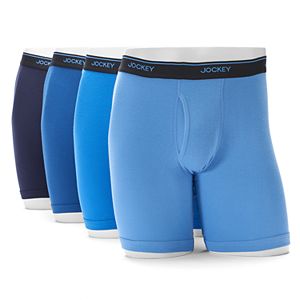 Men's Jockey 3-pack + 1 Bonus Essential Fit StayCool+ Midway Briefs