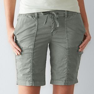 Petite SONOMA Goods for Life™ Utility Bermuda Shorts