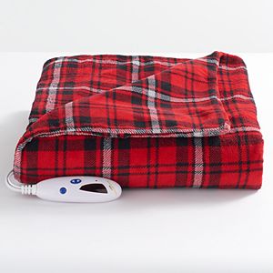 Biddeford Heated Extra-Long Microplush Throw