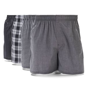 Men's Gildan 4-pack Platinum Boxers