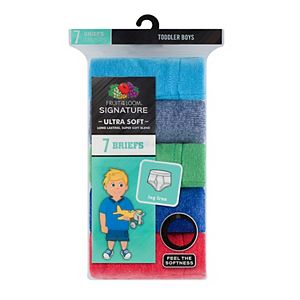 Toddler Boy Fruit of the Loom 7-pk. Signature Ultra Soft Briefs
