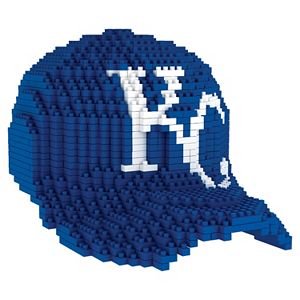 Forever Collectibles Kansas City Royals BRXLZ 3D Baseball Cap Puzzle Set